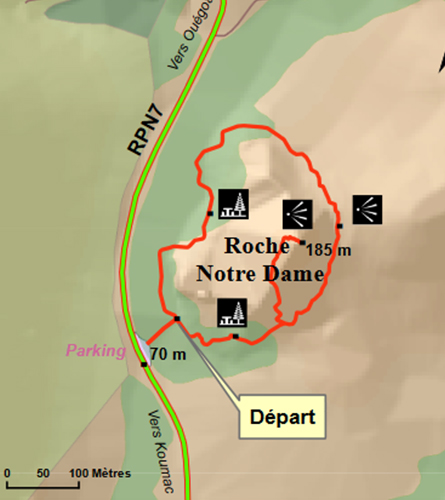 SENTIER ROCHES DE NOTRE-DAME