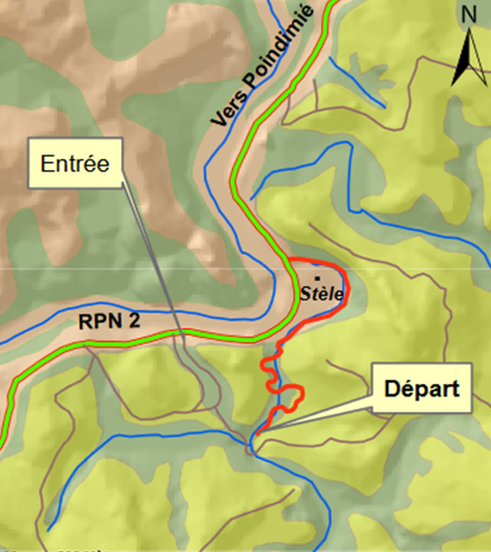 SENTIER BOTANIQUE DU PONT TAMANOU